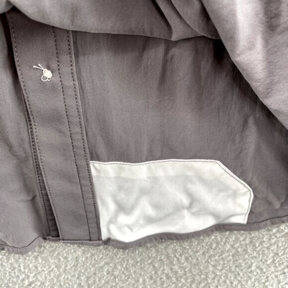 Poncho Shirt Men's XL Gray Vented Fishing Performance Gorpcore Camping Workwear - Picture 9 of 11